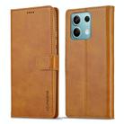For Xiaomi Redmi Note 13 Pro 5G LC.IMEEKE Calf Texture Leather Phone Case(Brown) - 3