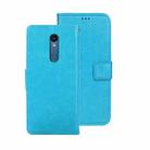 For Sharp Rouvo V idewei Crazy Horse Texture Leather Phone Case with Holder(Sky Blue) - 1