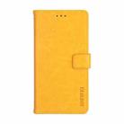 For Sharp Rouvo V idewei Crazy Horse Texture Leather Phone Case with Holder(Yellow) - 2