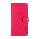 For Sharp Rouvo V idewei Crazy Horse Texture Leather Phone Case with Holder(Rose Red) - 2