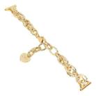20mm Universal Metal Chain Watch Band(Gold) - 1