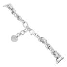 20mm Universal Metal Chain Watch Band(Silver) - 1