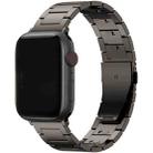 Quick Disassembly Titanium Alloy Watch Band For Apple Watch Series 9&8&7 41mm / SE 3&SE 2&6&SE&5&4 40mm / 3&2&1 38mm (Gray) - 1