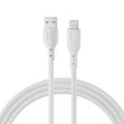 JOYROOM S-UL012A13 2.4A USB to 8 Pin Fast Charging Data Cable, Length:1.2m(White) - 1