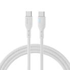 JOYROOM S-CC100A13 100W USB-C / Type-C to USB-C / Type-C Fast Charging Data Cable, Length:1.2m(White) - 1