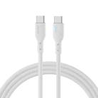 JOYROOM S-CC100A13 100W USB-C / Type-C to USB-C / Type-C Fast Charging Data Cable, Length:2m(White) - 1