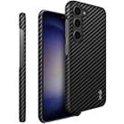 For Samsung Galaxy S23 5G imak Ruiyi Series Carbon Fiber PU + PC Phone Case(Black) - 1
