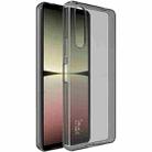 For Sony Xperia 10 V IMAK UX-5 Series TPU Phone Case(Transparent Black) - 1
