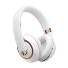 KE22 Folded Noise Reduction Wireless Bluetooth Headphones(White) - 1
