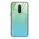 For OnePlus 8 Gradient Color Glass Case(Sky Blue) - 1