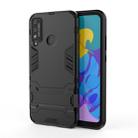 For Huawei Honor Play 4T PC + TPU Shockproof Protective Case with Invisible Holder(Black) - 1