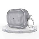 For AirPods Pro 2 Photo Frame Carbon Fiber Series Earphone Case(Dark Grey) - 1