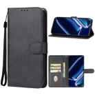 For Realme GT Neo5 SE Leather Phone Case(Black) - 1