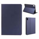 For Huawei MatePad 11 2023 Voltage Elastic Texture Flip Leather Tablet Case(Dark Blue) - 1