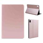 For Huawei MatePad 11 2023 Voltage Elastic Texture Flip Leather Tablet Case(Rose Gold) - 1