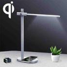 Momax QL1 2 in 1 Qi Standard Fast Charging Wireless Charger LED Desk Lamp, EU Plug(White) - 1