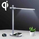 Momax QL1 2 in 1 Qi Standard Fast Charging Wireless Charger LED Desk Lamp, AU Plug(White) - 1