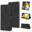 For Samsung Galaxy M13 5G Fantasy Classic Skin-feel Calfskin Texture PU Phone Case(Black) - 1
