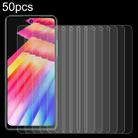 For Infinix Hot 30 50pcs 0.26mm 9H 2.5D Tempered Glass Film - 1