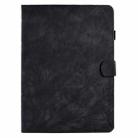 For iPad Pro 11 / Air 4 10.9 2020 / Air 5 10.9 Fortune Tree Pressure Flower PU Tablet Case with Wake-up / Sleep Function(Black) - 2