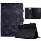 For Amazon Fire HD 10 Plus / HD 10 2021 Fortune Tree Pressure Flower PU Tablet Case with Wake-up / Sleep Function(Black) - 1