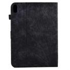 For iPad mini 2021 / mini 6 Fortune Tree Pressure Flower PU Tablet Case with Wake-up / Sleep Function(Black) - 3