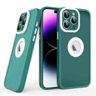 For iPhone 14 Pro Skin Feel Phone Case(Green) - 1