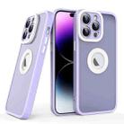 For iPhone 14 Pro Skin Feel Phone Case(Purple) - 1