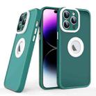 For iPhone 14 Pro Max Skin Feel Phone Case(Green) - 1