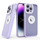 For iPhone 13 Pro Skin Feel Phone Case(Purple) - 1
