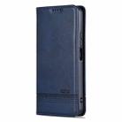 For Honor Play 60 Plus AZNS Magnetic Calf Texture Flip Leather Phone Case(Dark Blue) - 3