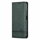 For Honor Play 60 Plus AZNS Magnetic Calf Texture Flip Leather Phone Case(Dark Green) - 3