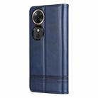 For Honor Play 60 AZNS Magnetic Calf Texture Flip Leather Phone Case(Dark Blue) - 3