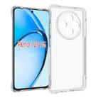 For OPPO Reno12 F 5G Global Shockproof Non-slip Thickening TPU Phone Case(Transparent) - 1