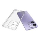 For OPPO A3x 5G Global Shockproof Non-slip Thickening TPU Phone Case(Transparent) - 3