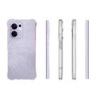 For OPPO Reno13 F 5G Shockproof Non-slip Thickening TPU Phone Case(Transparent) - 2