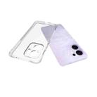 For OPPO Reno13 F 5G Shockproof Non-slip Thickening TPU Phone Case(Transparent) - 3