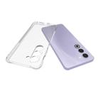 For OPPO A5 5G Global Shockproof Non-slip Thickening TPU Phone Case(Transparent) - 3