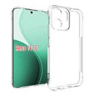 For OPPO Reno14 5G Global Shockproof Non-slip Thickening TPU Phone Case(Transparent) - 1