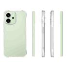 For OPPO Reno14 5G Global Shockproof Non-slip Thickening TPU Phone Case(Transparent) - 2