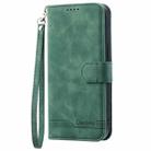 For Samsung Galaxy Z Fold3 5G Dierfeng Dream Line TPU + PU Leather Phone Case(Green) - 2