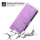 For Samsung Galaxy Z Fold3 5G Dierfeng Dream Line TPU + PU Leather Phone Case(Purple) - 6