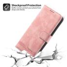 For Samsung Galaxy Z Fold3 5G Dierfeng Dream Line TPU + PU Leather Phone Case(Pink) - 6