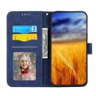 For Samsung Galaxy Z Fold3 5G Dierfeng Dream Line TPU + PU Leather Phone Case(Blue) - 4