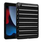 For iPad 10.2 2021 / 2020 / 2019 Eiderdown Cushion Shockproof Tablet Case(Black) - 1