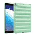 For iPad Air 3 10.5 2019 Eiderdown Cushion Shockproof Tablet Case(Green) - 1