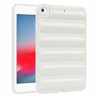 For iPad mini 5 / 4 Eiderdown Cushion Shockproof Tablet Case(White) - 1