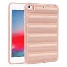 For iPad mini 5 / 4 Eiderdown Cushion Shockproof Tablet Case(Pink) - 1