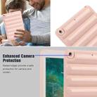 For iPad 9.7 2018 / 2017 Eiderdown Cushion Shockproof Tablet Case(Pink) - 4