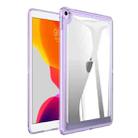 For iPad Air 3 10.5 2019 Transparent Acrylic Tablet Case(Light Purple) - 1